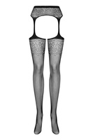 Bas sexy effet porte-jarretelles