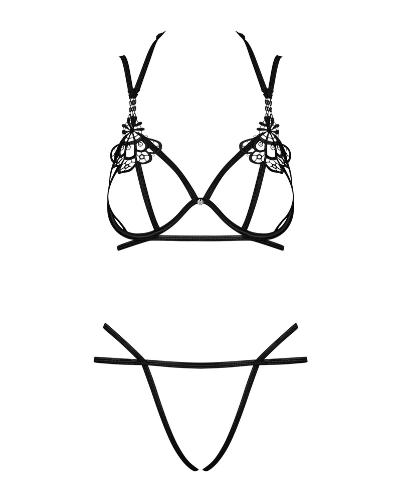 Ensemble de lingerie ouvert