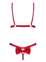 Ensemble de lingerie rouge