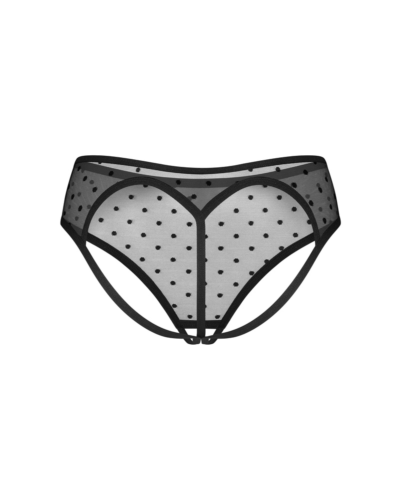 Culotte à pois noir