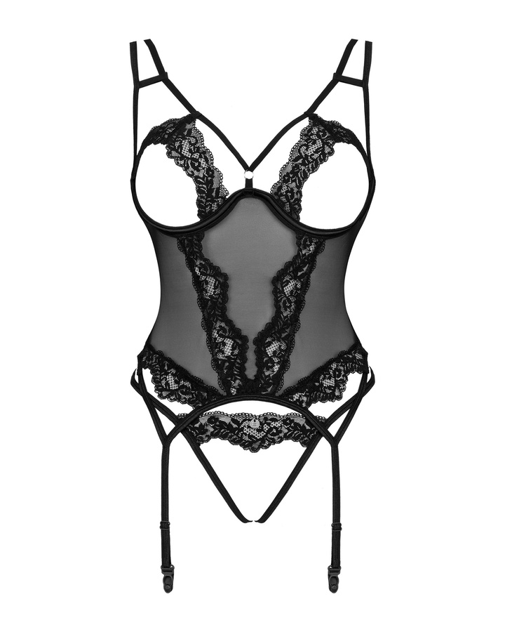 Audacieux corset noir