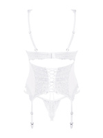 Corset et string blanc Amor Blanco