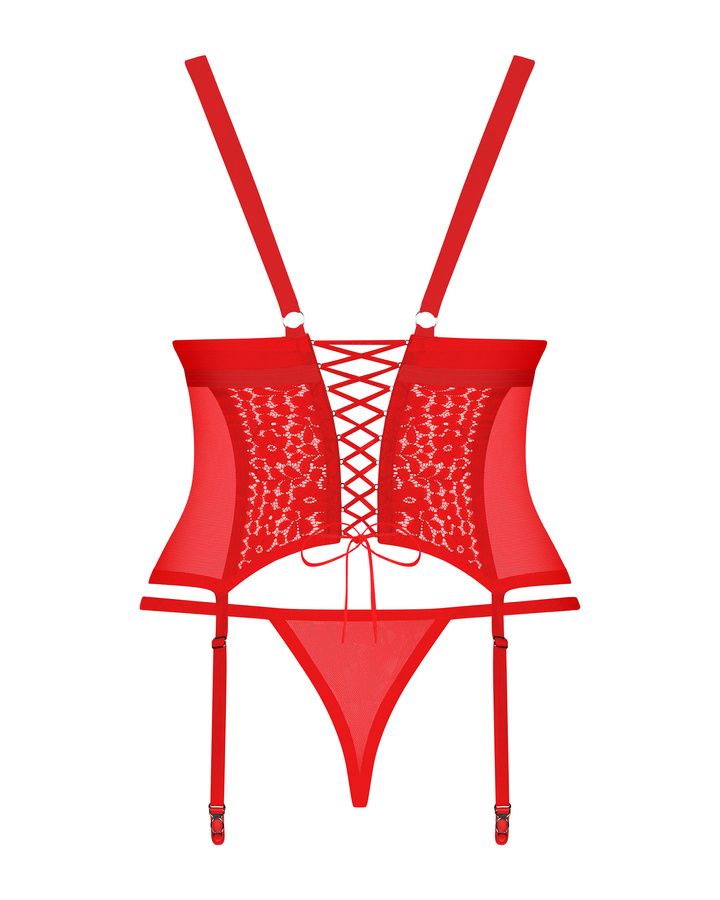 GuĂŞpiĂ¨re et string rouge