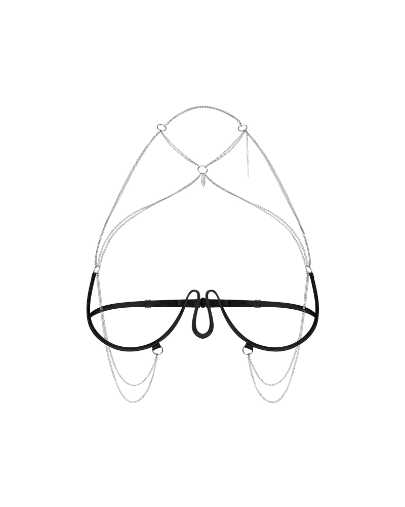 Harnais noir moderne