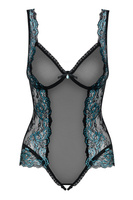 Body sexy noir et bleu