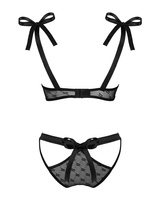 Ensemble noir transparent