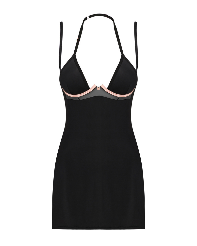 Selinne nuisette et String - Noire