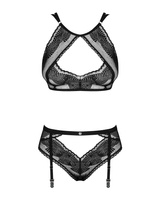 Ensemble avec porte-jarretelles