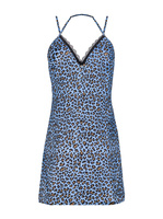 Nuisette et string bleus