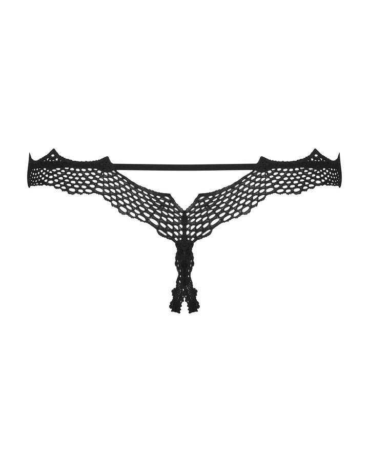 String en dentelle noire 