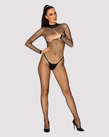Bodystocking noir audacieux
