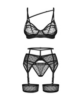 Lingerie à pois pour femme