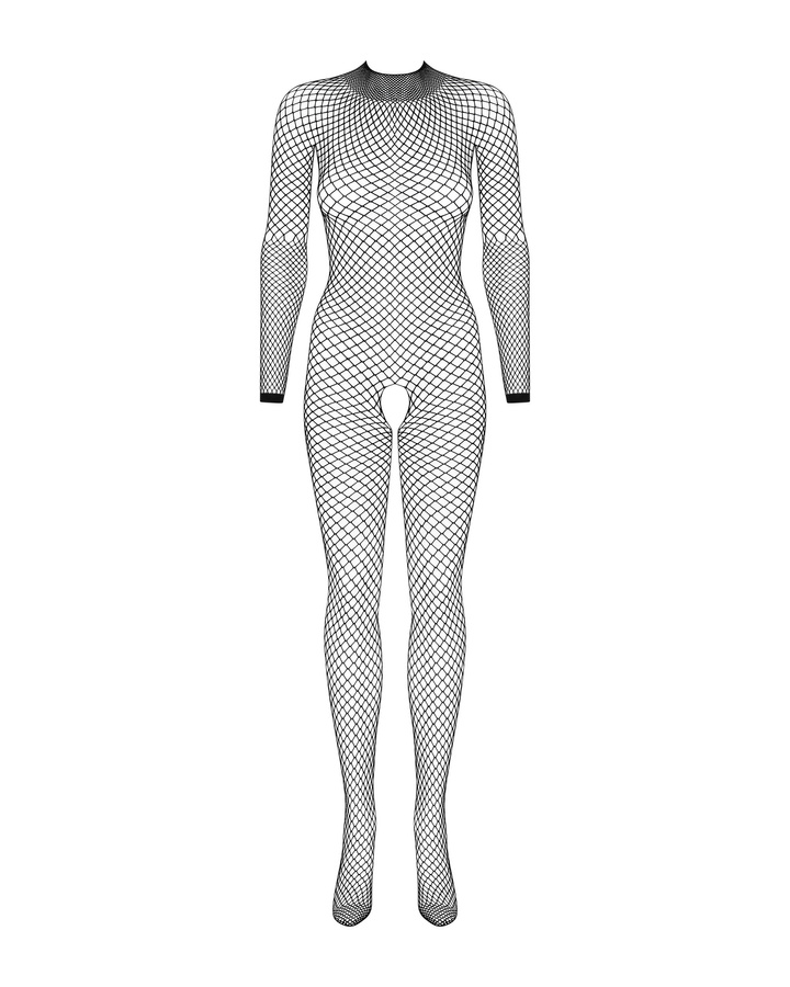 Bodystocking noir audacieux