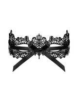 Masque guipure rouge