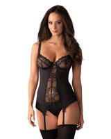 Guêpière sensuelle & string