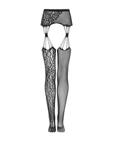 S821 Bas jarretelles - Noir