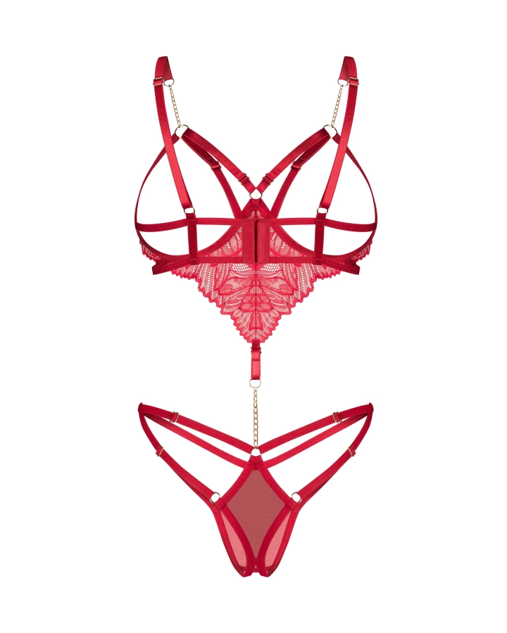 Body rouge ouvert