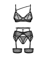 Lingerie à pois pour femme