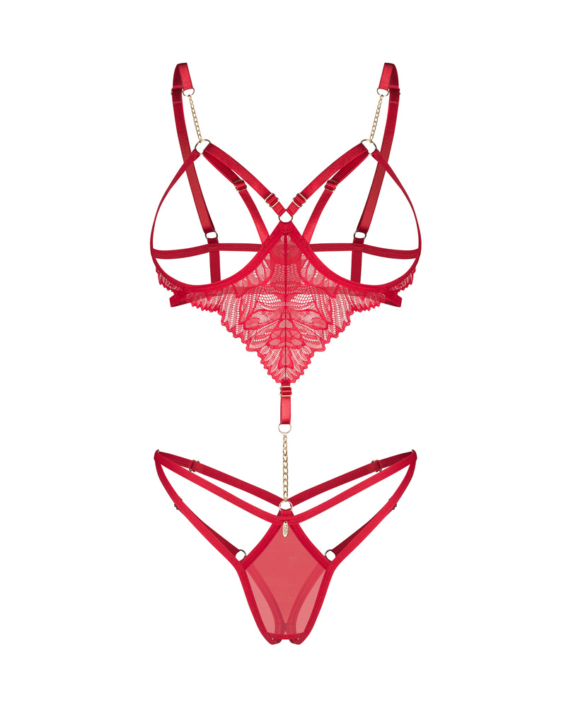 Body rouge ouvert