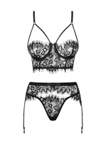 Ensemble noir en dentelle