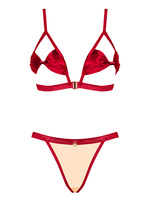 Ensemble de lingerie rouge