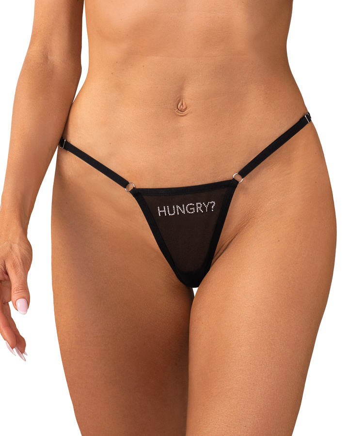String avec inscription " HUNGRY? "