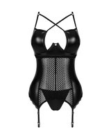 Norides Corset et string - noir
