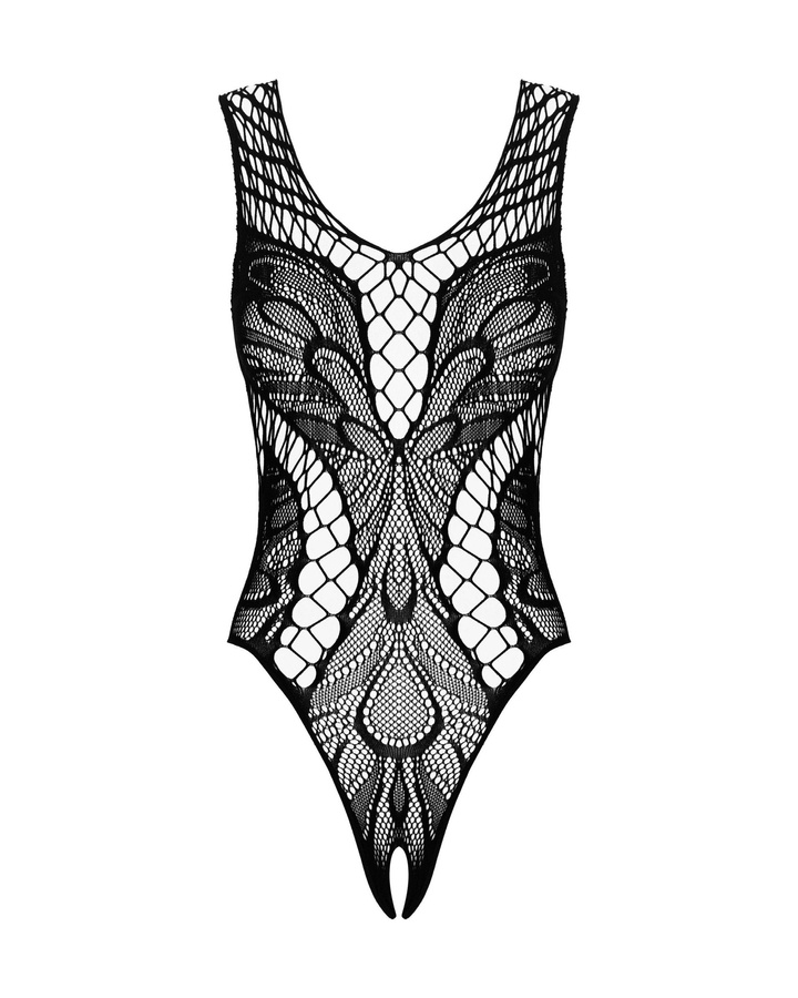Body en maille noir
