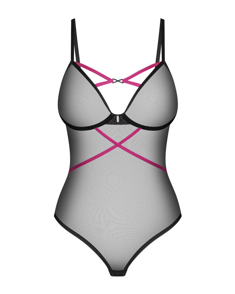 Teddy noir transparent