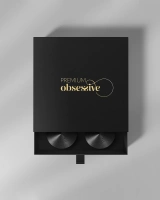 Noir en cuir naturel cache-tétons