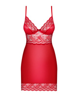 Nuisette rouge et string