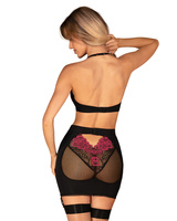 Rosenty ensemble Top et Jupe - Noir