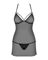 Séduisante nuisette babydoll & string