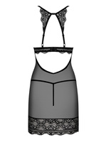 Nuisette en dentelle noire