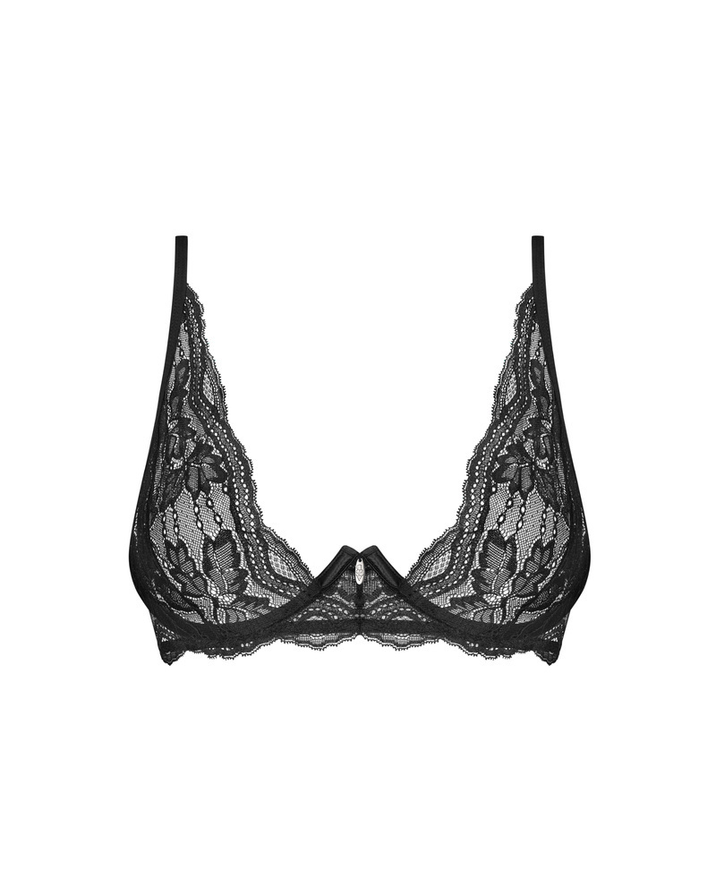 Soutien-gorge noir à armatures