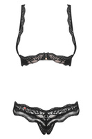 Ensemble noir audacieux