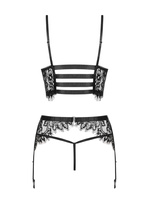 Ensemble noir en dentelle