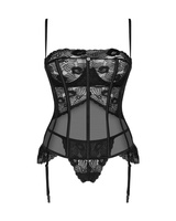 Serena love Corset - noir