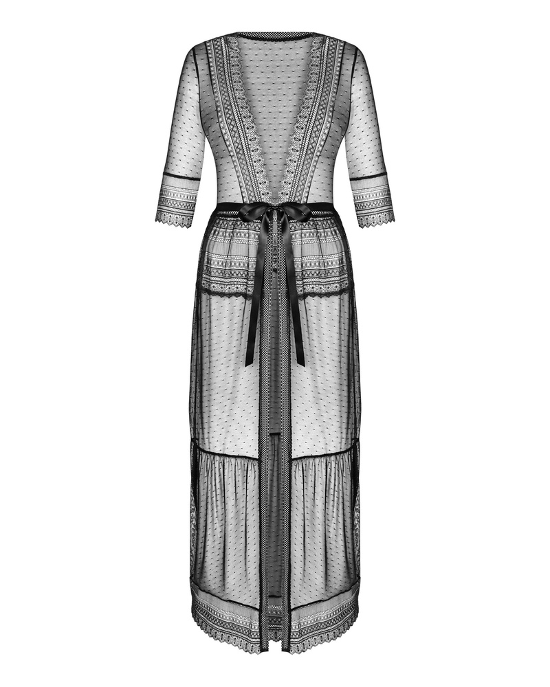 Estiqua peignoir noir