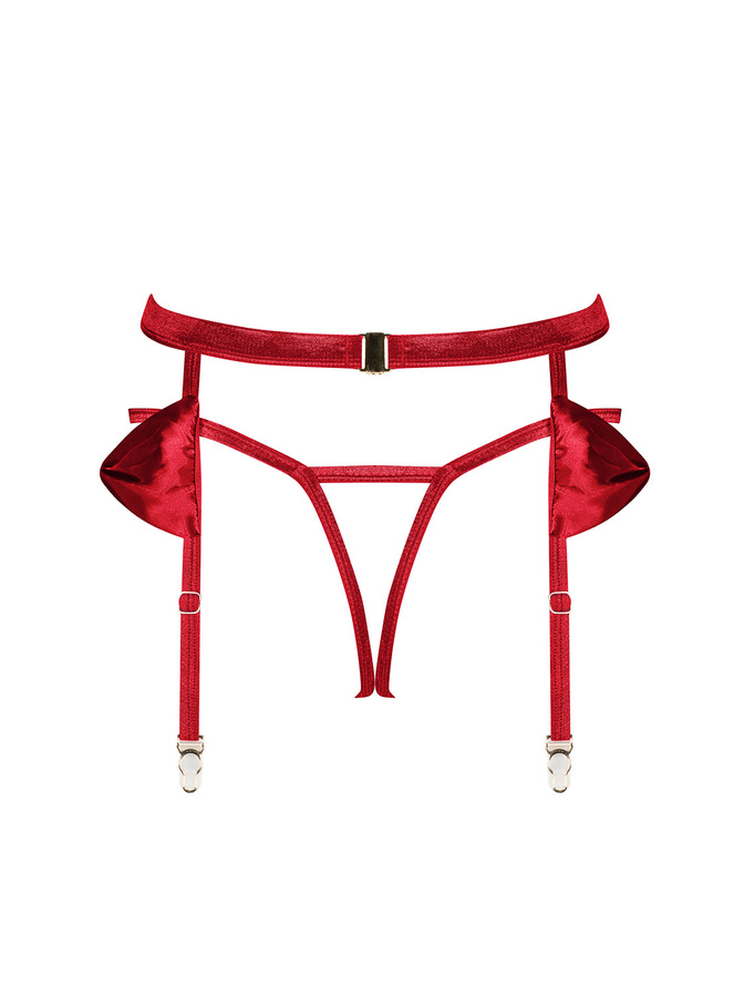 Porte-jarretelles sexy rouge