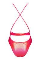 Maillot de bain une pièce rouge