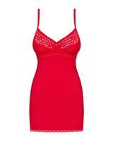 Nuisette et string rouges