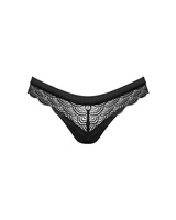 Culotte noire avec dentelle