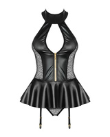 Guêpière rouge et épicée