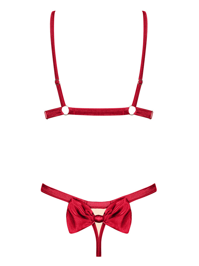 Ensemble de lingerie rouge