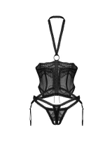 Corset et string ouverts