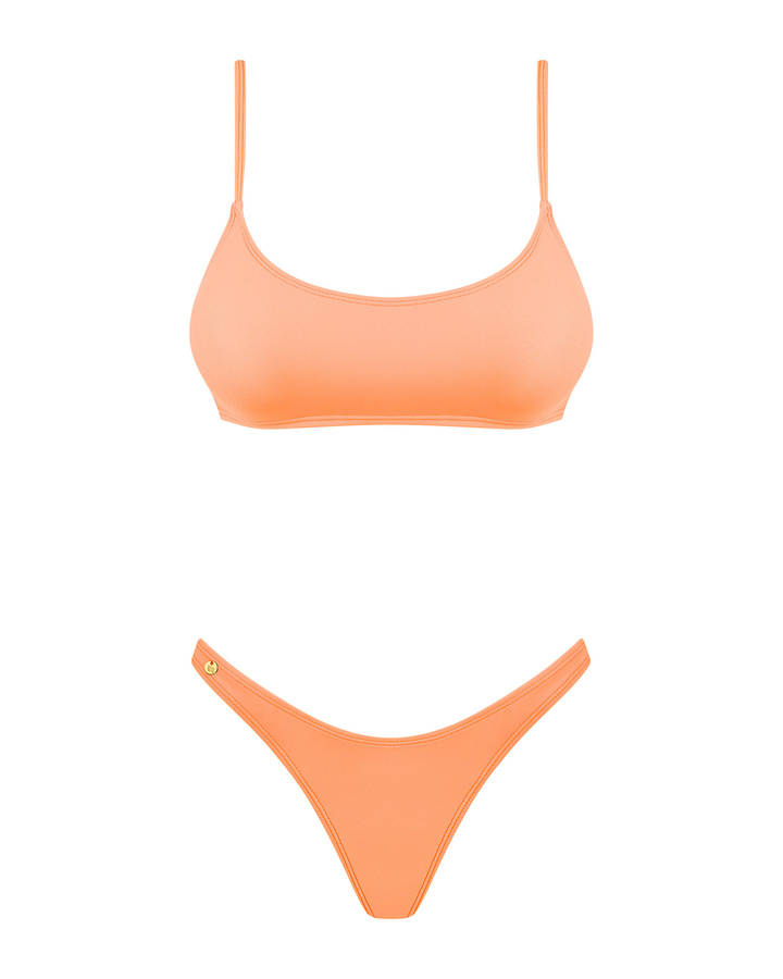 Bikini audacieux vert fluo