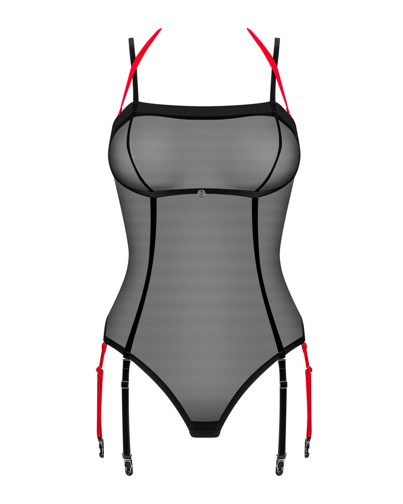 Teddy avec porte-jarretelles amovibles