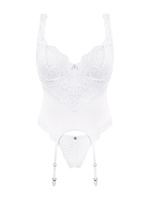 Corset et string blanc Amor Blanco