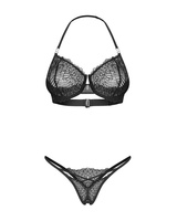 Ensemble lingerie noire